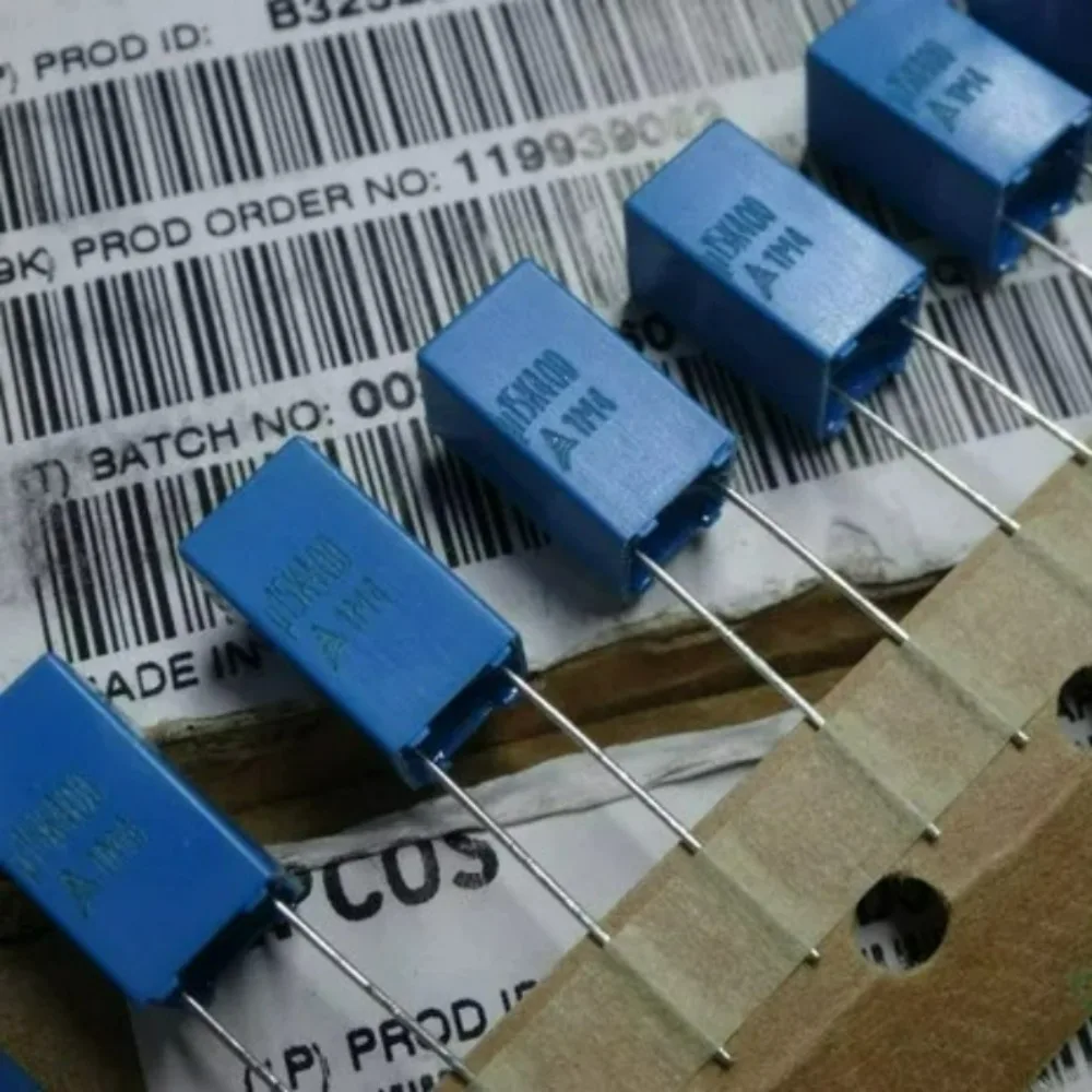 10pcs/lot EPCOS 0.15uf 400V 150nF u15 154 K Brand New 5mm RFI Filtering Smoothing General-Purpose Film Capacitor B32529D6154K