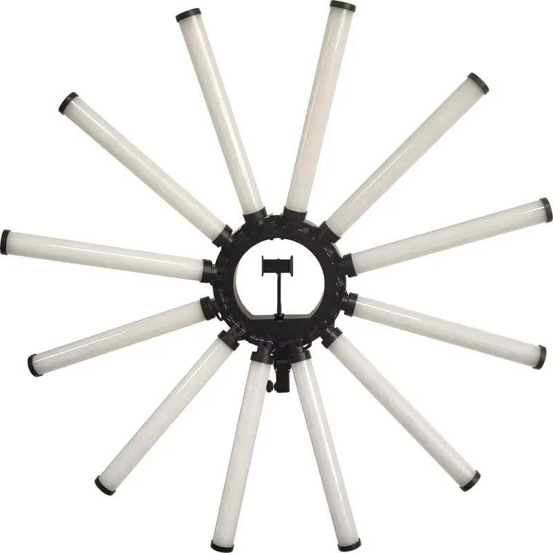Super Bright 36 Inch 12 Tubes Camera Phone Video LED Ring Light Photography Lighting Multimedia Star Lamp