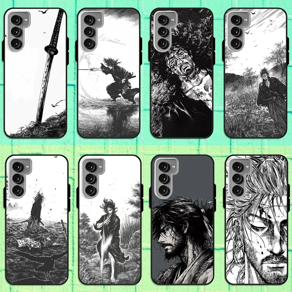 Anime Vagabond Phone Case For Samsung Galaxy S22 S23 S24 S30 Note 20 10 Plus Lite FE ULTRA Shell