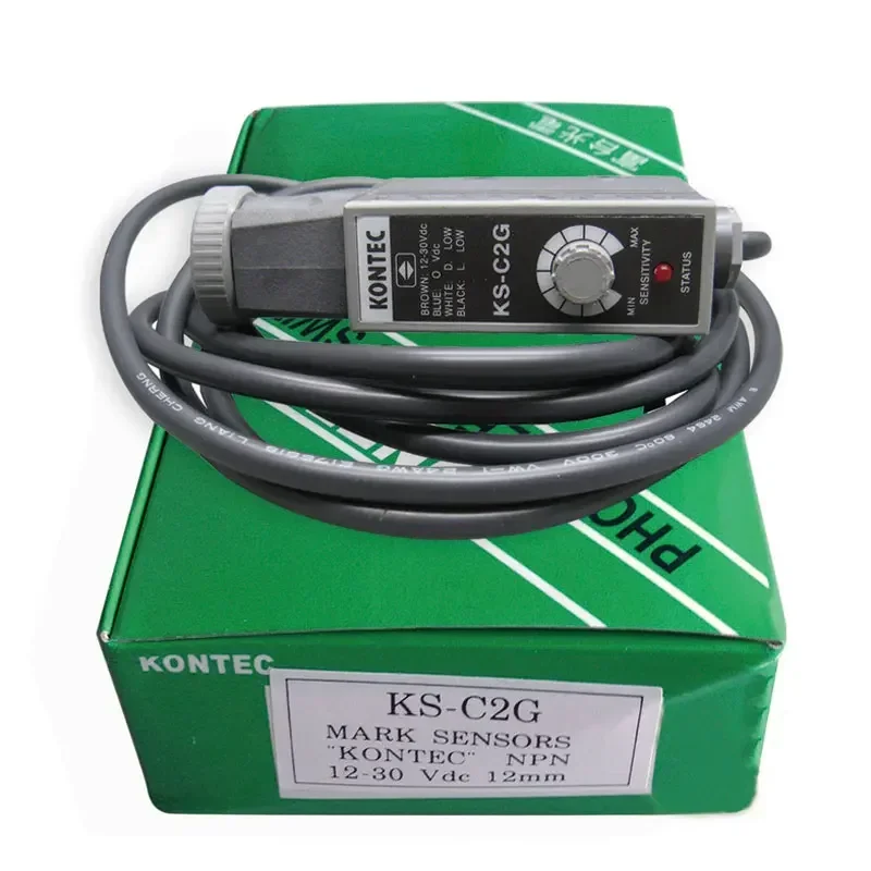 

Taiwan Kontec Original Color Marking Photo Electric Eye Sensor KS-C2G Green Light