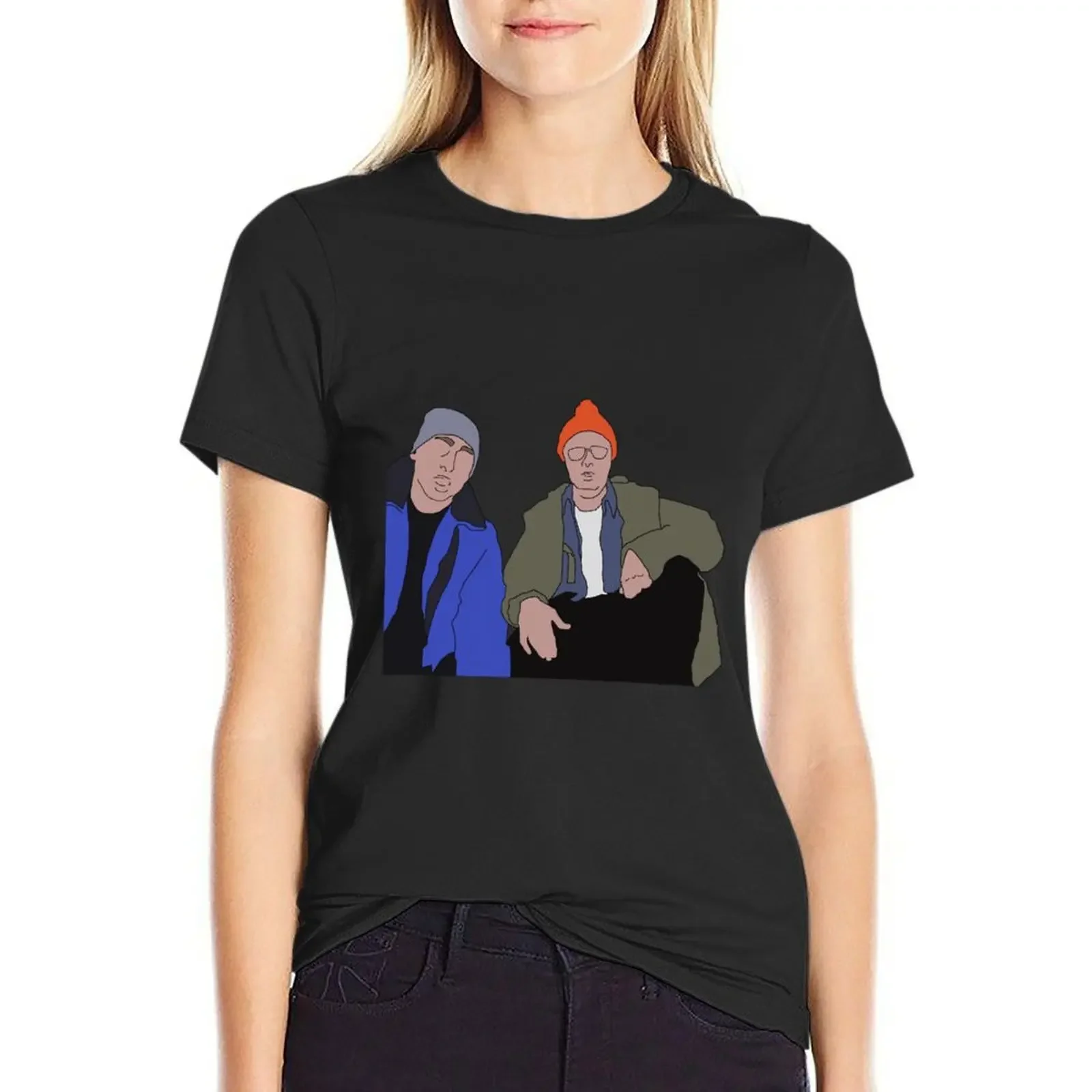 

Lazy Scranton T-Shirt kawaii clothes funnys female tshirts for Women
