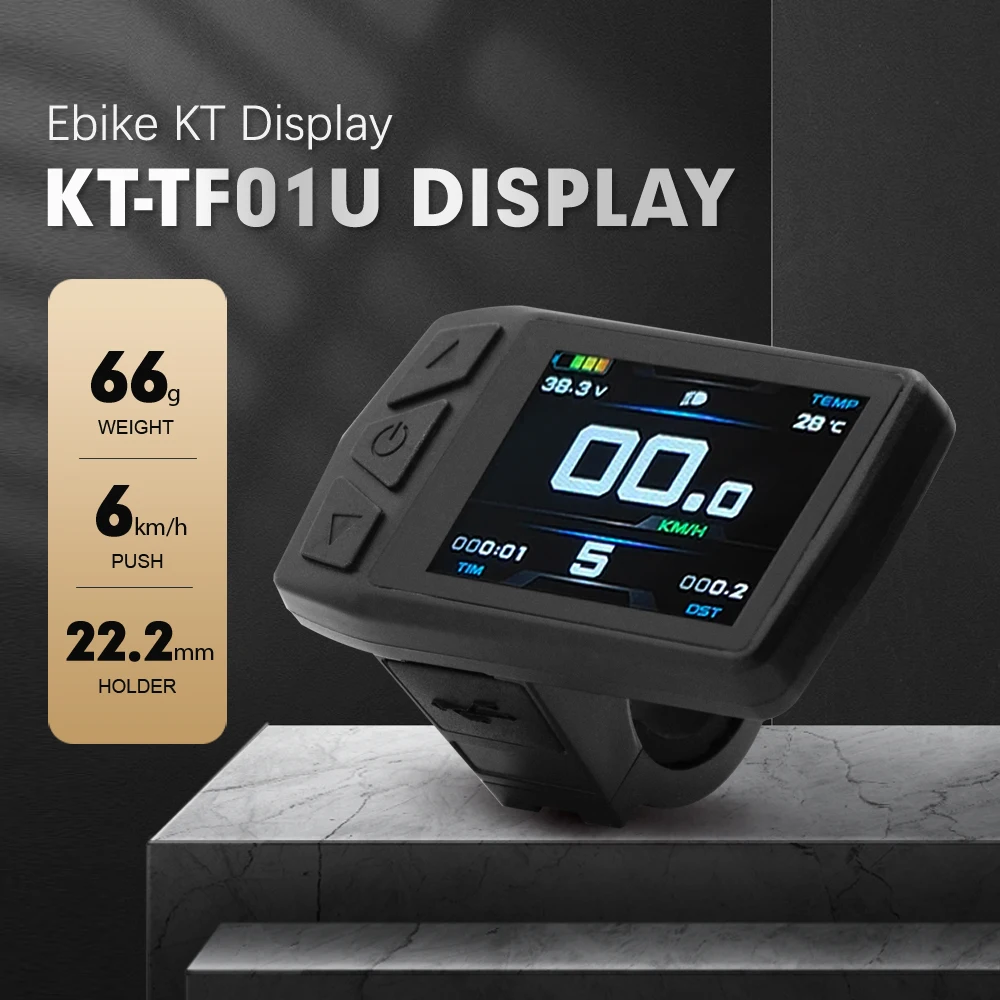

KT Ebike Display 24V36V48V TF01U Color Display With USB Electric Bike KT Intelligent Control Panel Display for Electric Bicycle