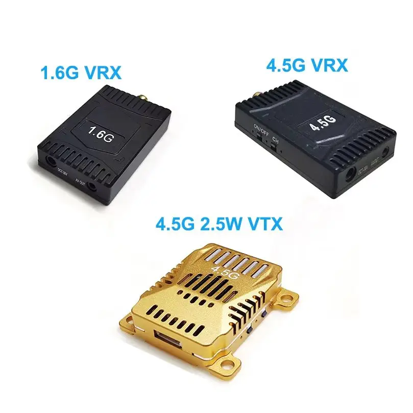 

4,5G 1,6G VTX VRX 16CH FPV Передача на большие расстояния SMA Антенна Беспроводной аудио/видео передатчик и приемник