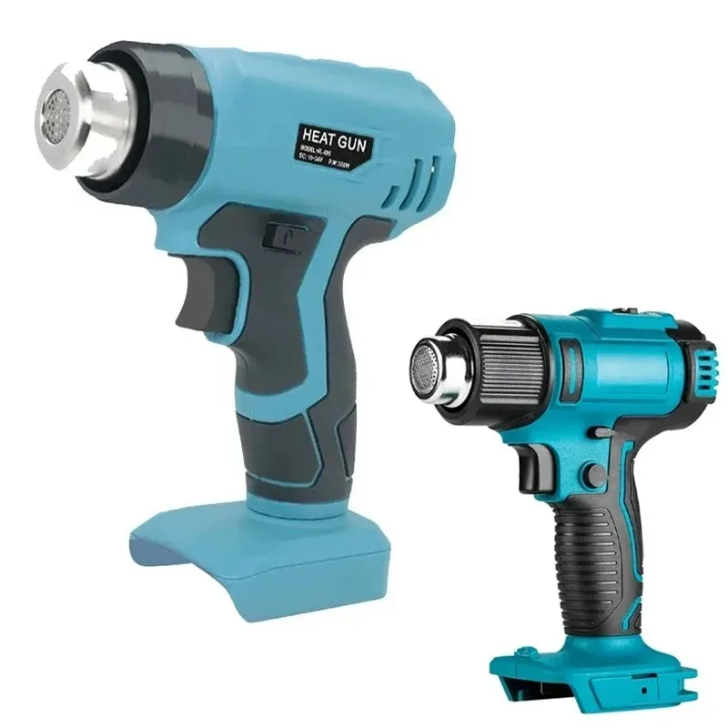 Cordless Heat Gun Handheld Electric Hot Air Gun Machine for Makita 18V Battery Home Hair Dryer with 4/7 Nozzles Power Tool
