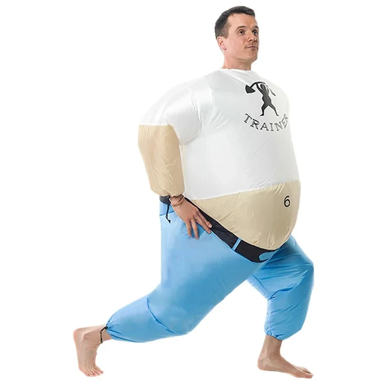Disfraz Inflable de Popeye, Chef de Restaurante, Luchador Profesional, Entrenador de Fitness, para Halloween, Mascarada, Festival, Fiesta, PTJLS 2026