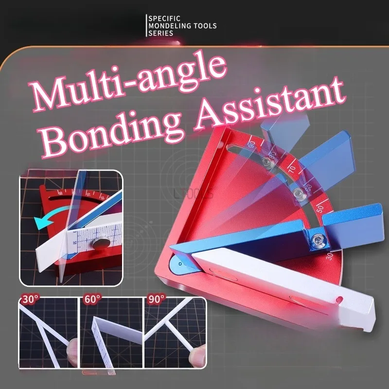 

Multi-angle Bonding Assistant 30°-90° Adjustable Adhesive Hand Tools Magnet Fixation Model Figurine Rubber Plate Assembly Tool