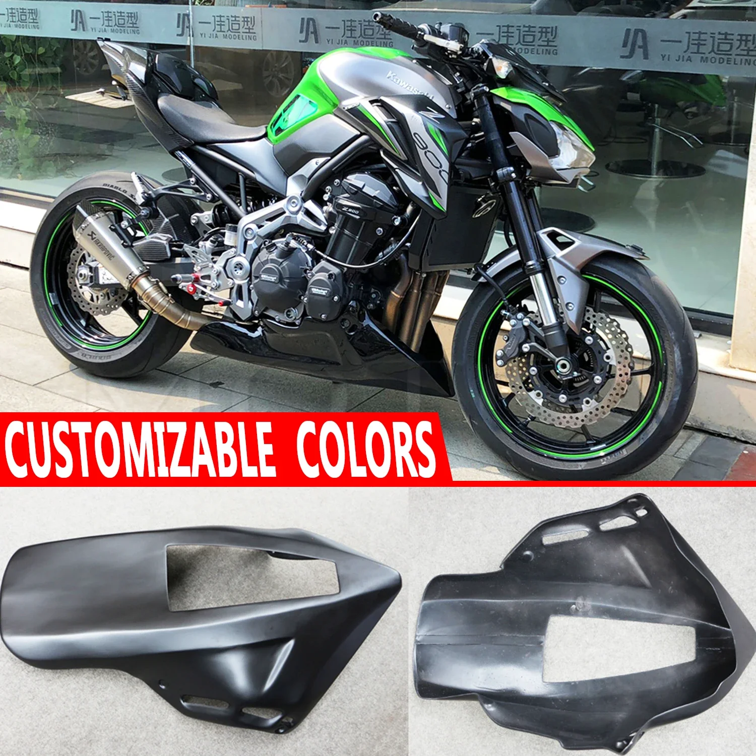 Motorcycle Accessories Z900 Bellypan Lower Engine Spoiler Cowling Protection Fairing Fit for Z 900 2017 2018 2019 Belly Pan