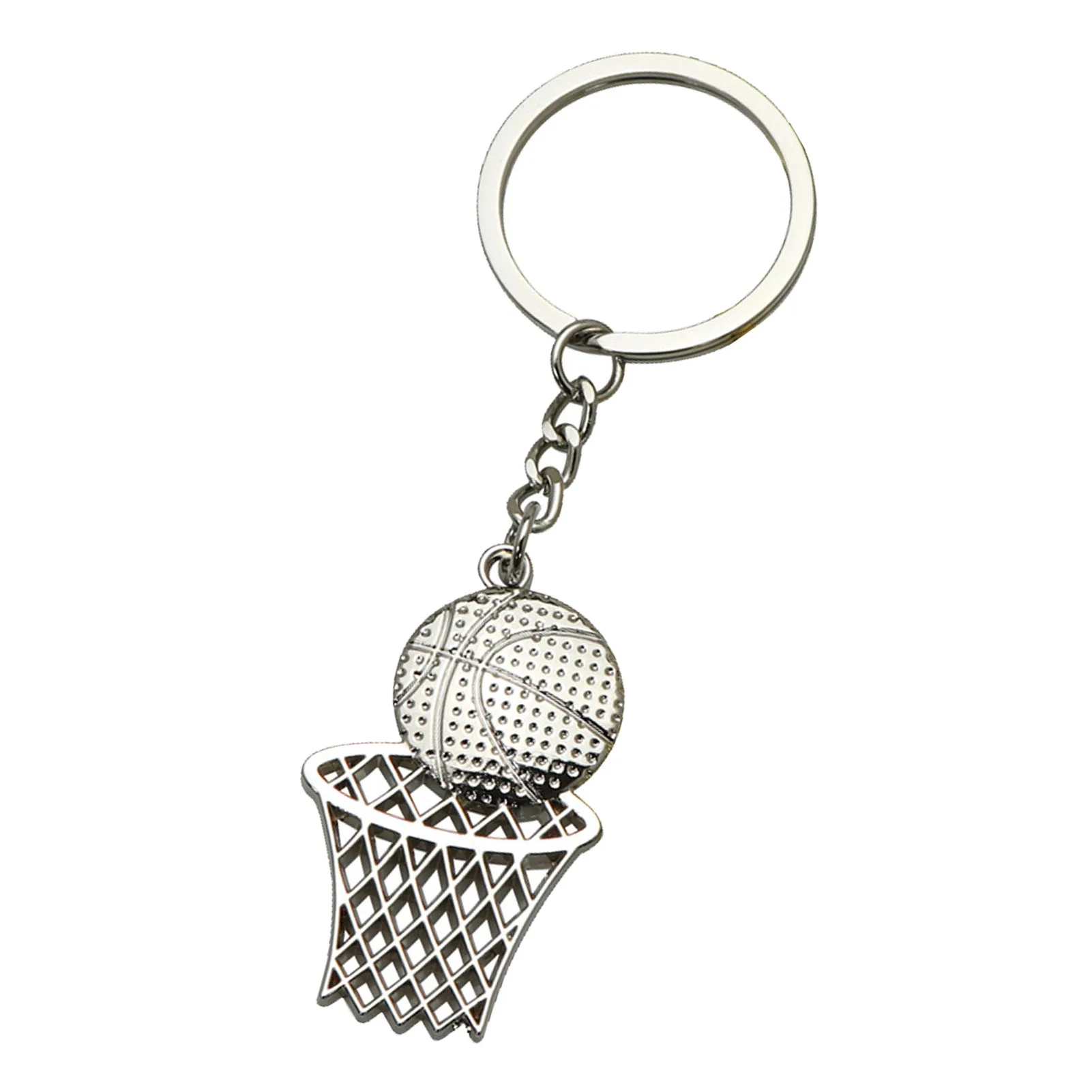 Basketball Ball Frame Keychain Charms Basketball Lovers Car Key Ring Pendant Party Souvenir Gifts Bag Ornaments Accessories