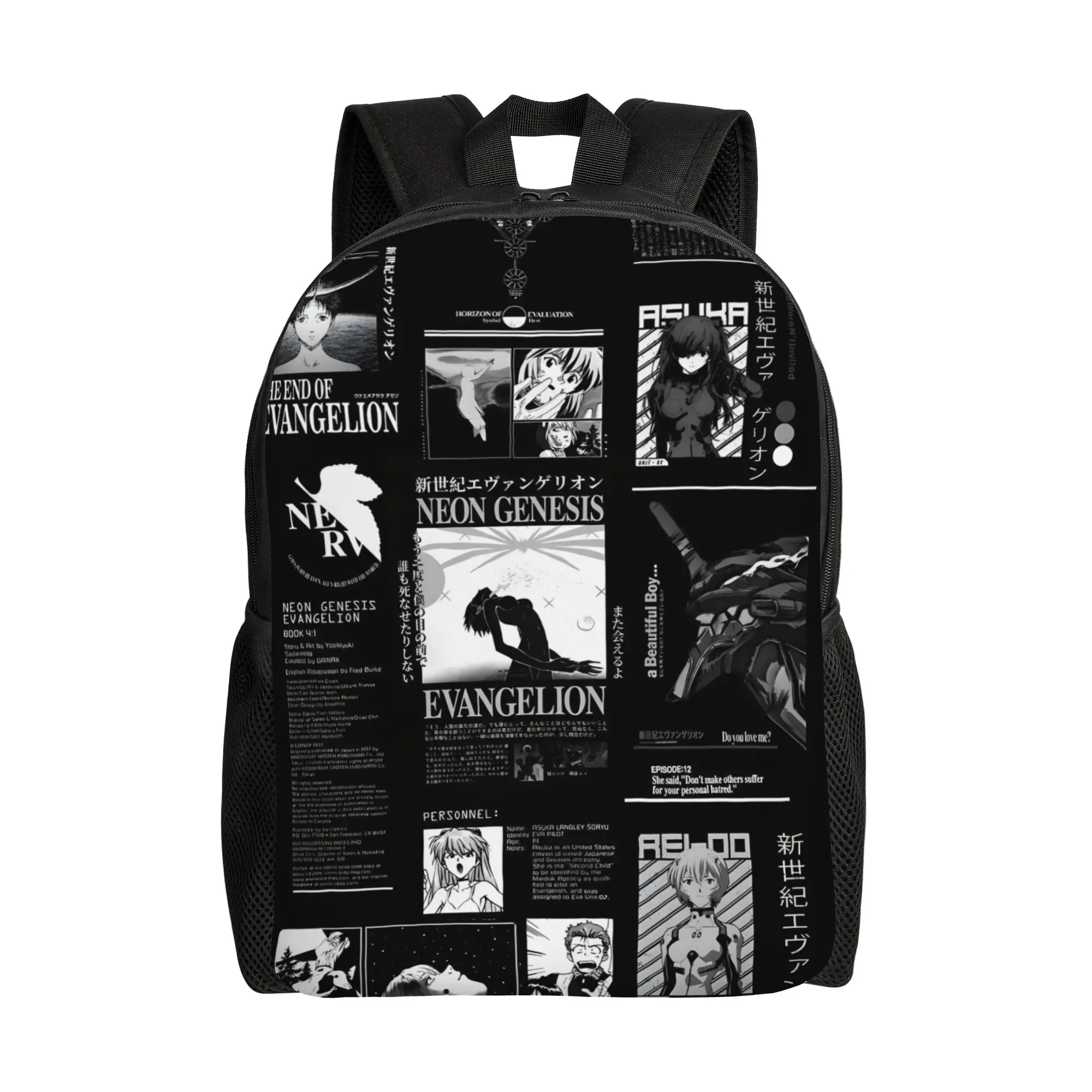 1Piece Evangelion New School Year Bookbag  Students  Backpack
