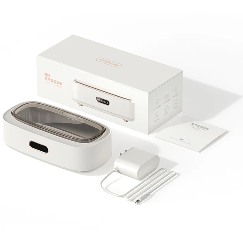 Di Động Siêu Sonic Bụi Bám Bẩn Siêu Sonic Rửa Máy Giặt Mini Foy Kính Đồng Hồ Trang Sức Dao Cạo Răng Giả Kính