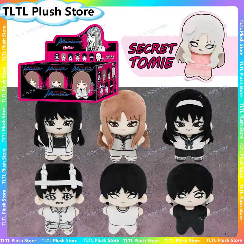 Genuine Nullset Junji Ito Tomie Doll Series Blind Box Figures Plush Pendant Mystery Box Horror Anime Collection Halloween Gift
