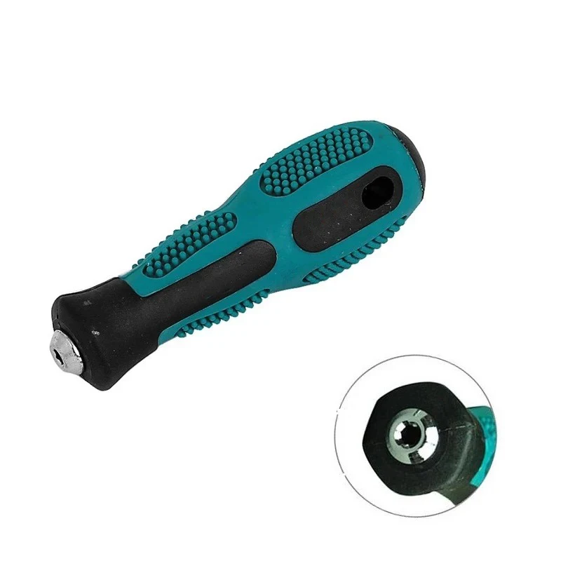 1PC Dual-use-Schlitz Kreuz Schraubendreher Griff Bolzen Fahrer Schraubendreher 3x75mm Hause Garten Werkzeuge werkstatt Ausrüstung Nutdrivers