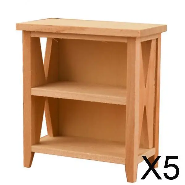 دمية المنمنمات الخشب رف شاشة الرف 1 12 مقياس مجموعة اثاث زخرفة لغرفة المعيشة الحمام المطبخ ديكور غرفة نوم #1