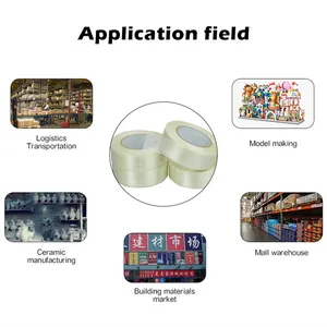 Fita Adesiva de Fibra de Vidro Resistente ao Desgaste Pesado, Fita De Fibra De Malha, Super Forte, Reforçada, 25m 12 principais vendas rede de descanso reforçada - №3