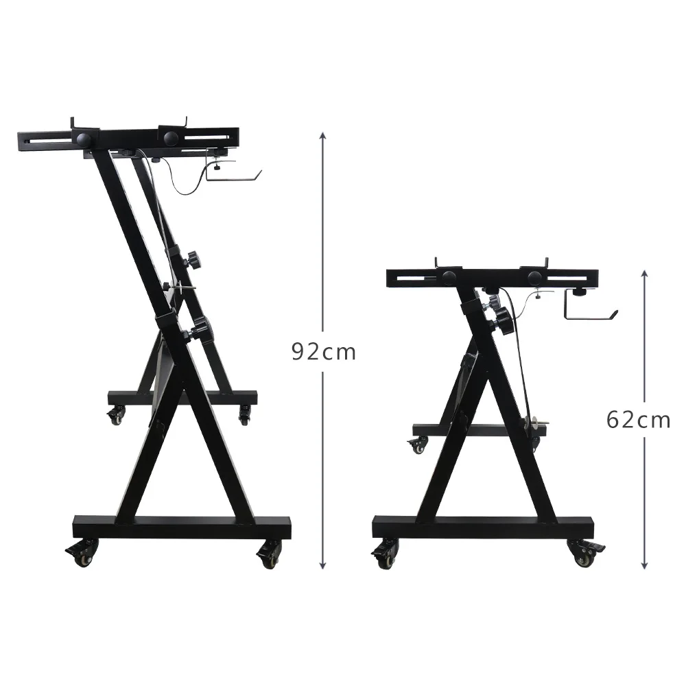 حامل لوحة مفاتيح البيانو، حامل موسيقى محمول قابل للتعديل - تصميم Z قوي معزز يناسب 54 61 88 بيانو كهربائي ومستعمل