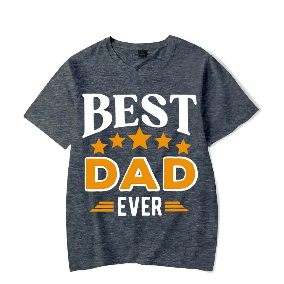 I Have Best Dad Ever Print T Shirt Dad and Kids Matching Outfits Family Look Tshirt Daughter Daddy and Son Matching Clothes Set