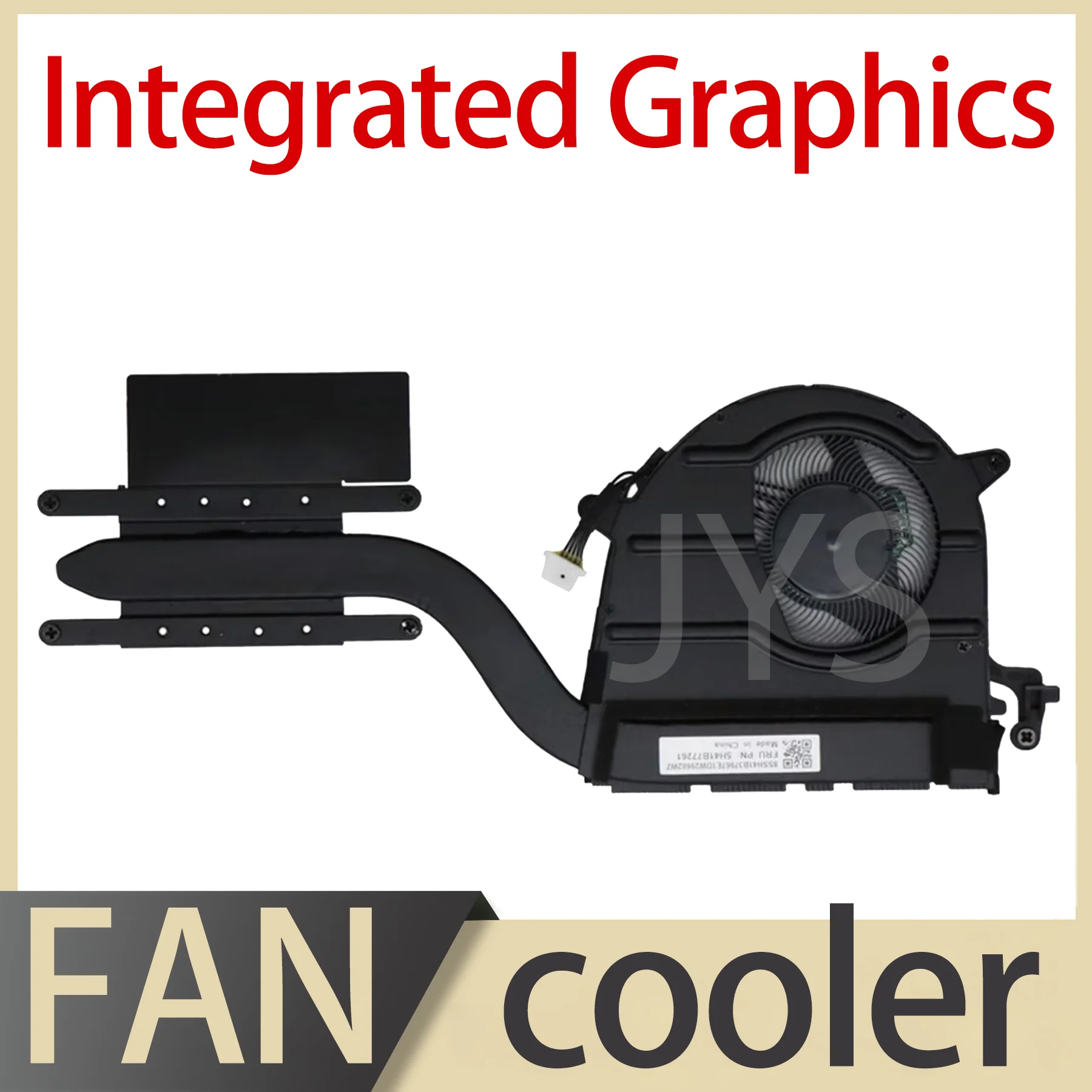 Suitable for Lenovo ThinkPad X13 Yoga Gen3 Fan cooling module Integrated graphics Fan 5H41B77262