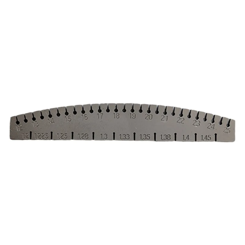 

Piano tuning accessories, string gauges