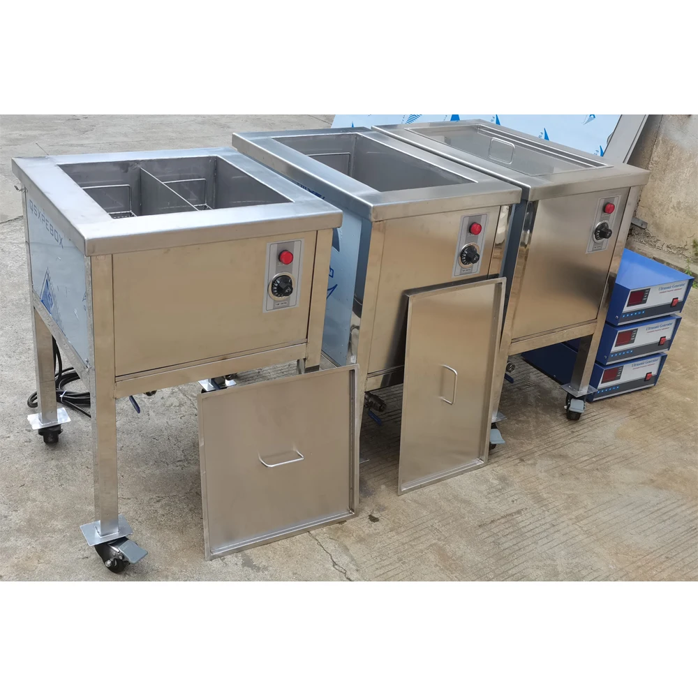 180L 28Khz Aangepaste Ultrasone Reiniging Machine Met Mechanische Verwarming Timing