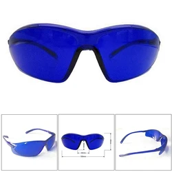 Golf Ball Finder Professional Lenses Glasses,Sports Sunglasses Fit for Running Golf Driving,Blue Lens