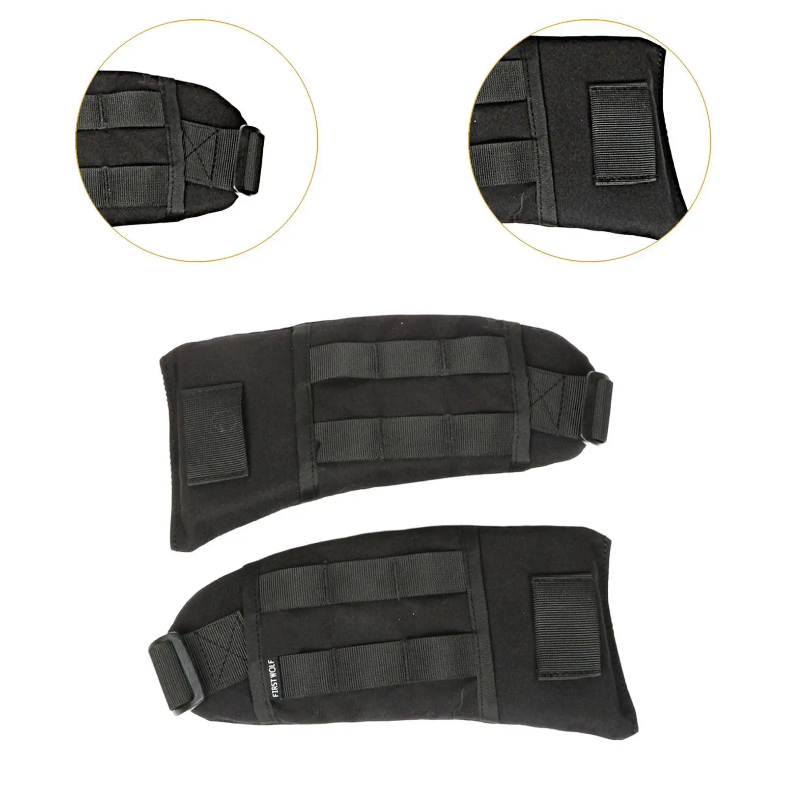 Image 6: Ceinture de sac à dos renforcée, ceinture abdominale, ceinture de hanche pour le cyclisme et le camping