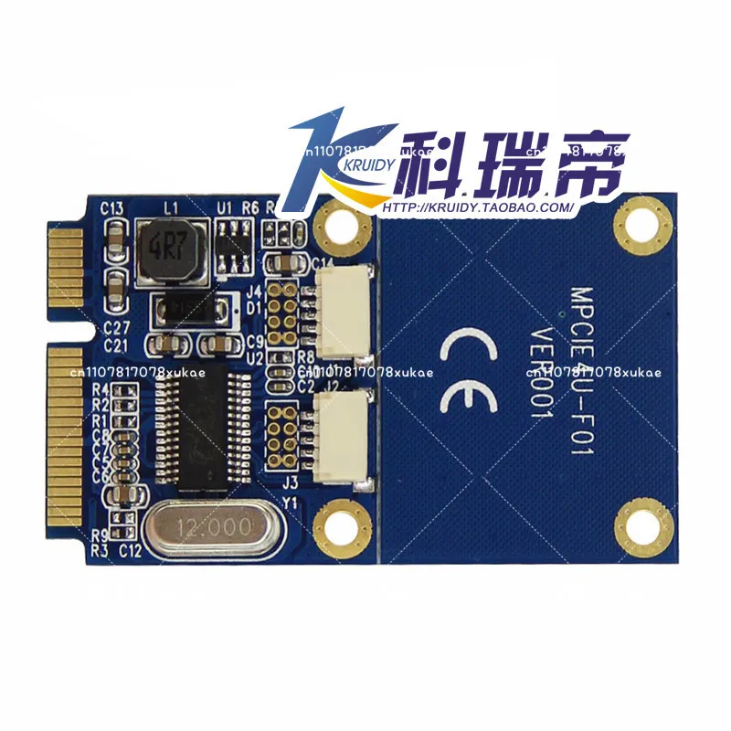 Notebook Mini Pci-e To Usb Adapter Card Main Board Mini Pci Expansion Usb2.0 Interface Expansion Card