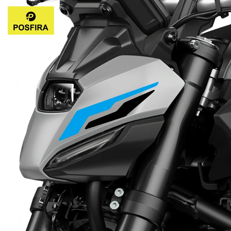 

POSFIRA Motorcycle Headlight Sticker Vinyl Decals for Yamaha MT 07 MT07 MT-07 2025 Motorbike Head Light Decoration Accessories