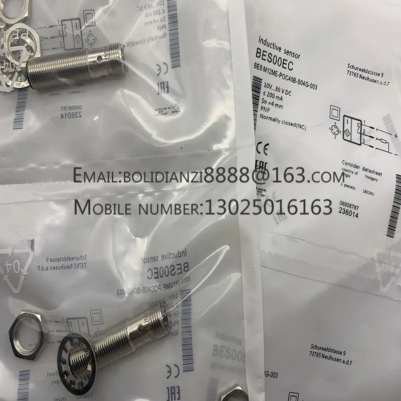 Sensor de interruptor de proximidad BES M12ME-POC40B/PSC20B-S04G-003, nuevo