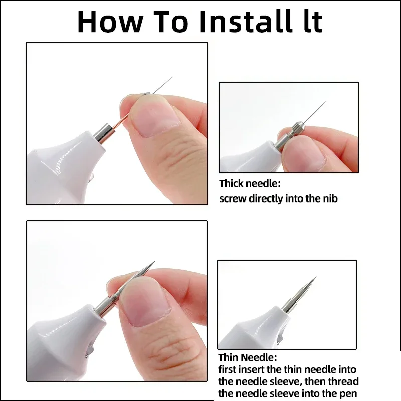 Needles For Tattoo Mole Removal Plasma Pen Freckle Dark Spot Remover Tool Wart Removal Machine Needle Face Skin Beauty Care