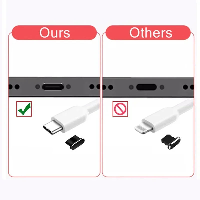 For iPhone 15 15Plus 15PM Luxury All-Metal Dust Plug Phone Charging Port Protector Cover Cap Only for Apple iPhone15 ProMax Plus