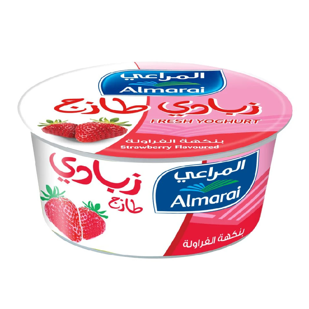 ألماراي زبادي بنكهة الفراولة الطازجة، 150 جرام
