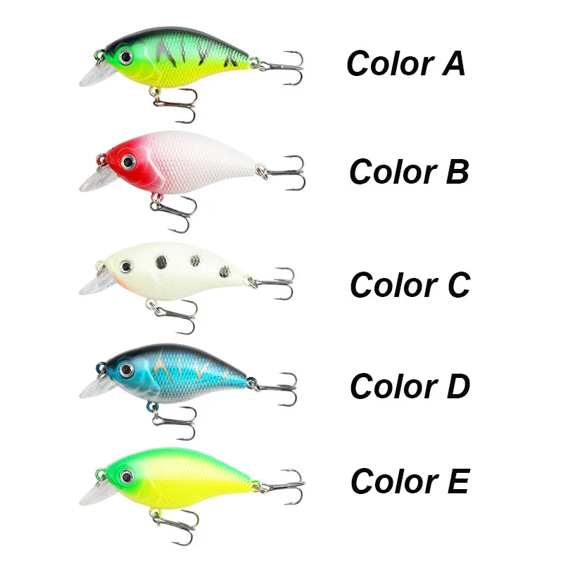 YUCONG 1PX Floating Crankbait 6cm-7g Noisy Fishing Lure Minnow Bait Hard Wobblers Topwater Swimbait Pike lurre Pesca accessori