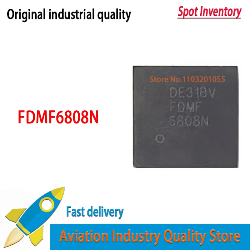 

5~10pcs/lot 100% New FDMF6808N 6808N QFN-40