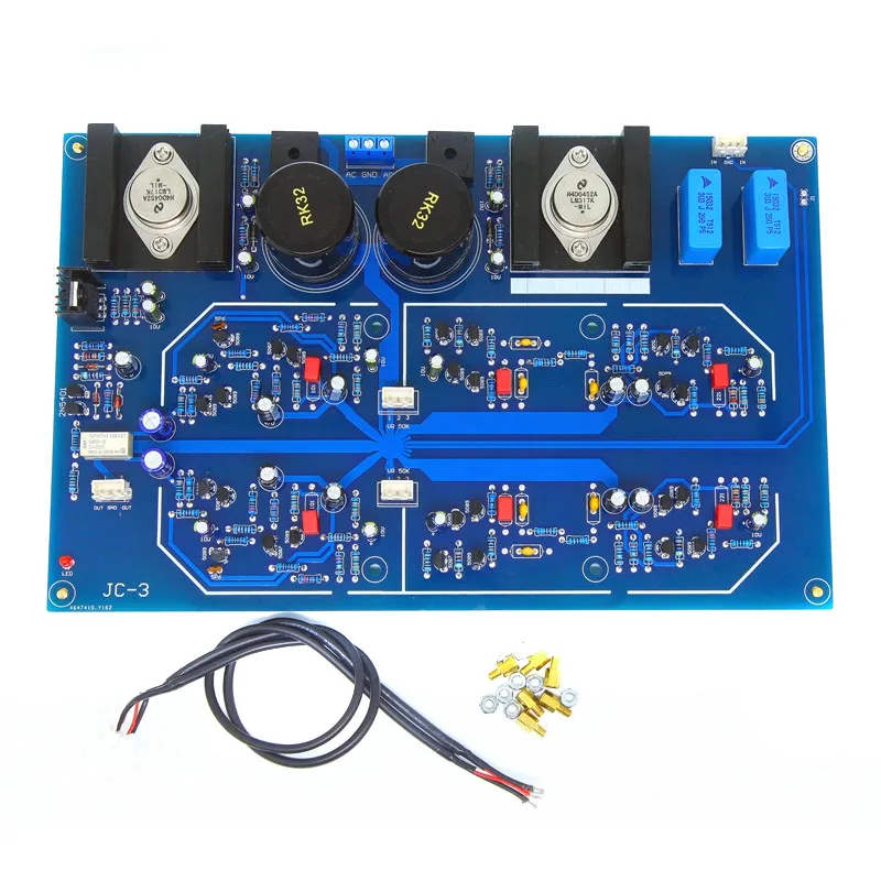 Placa de preamplificador sellada en oro de sonido Audiophile JC3, preamplificador de amplificación HiFi 6x, módulo de amplificadores de distorsión ultrabaja