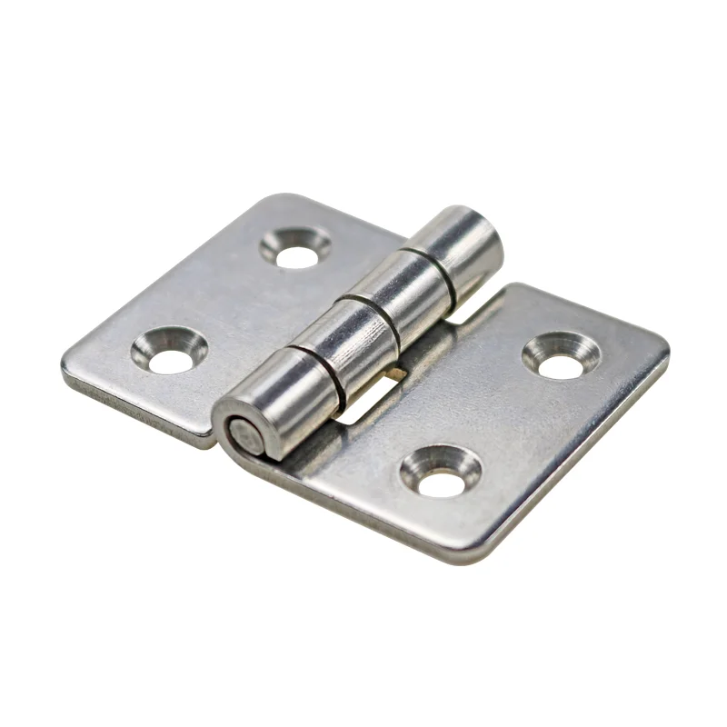 304 Stainless Steel Butterfly Shaped 2-inch Industrial Small Hinge, Flat Open Folding Cabinet Door Hinge 48*36*2