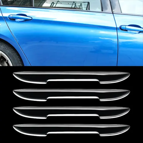 메르세데스 벤츠용 자동차 도어 투명 충돌 방지 프로텍터 스티커, AMG, GLC, GLE, E, CLA, GLA, W205, W211, W213