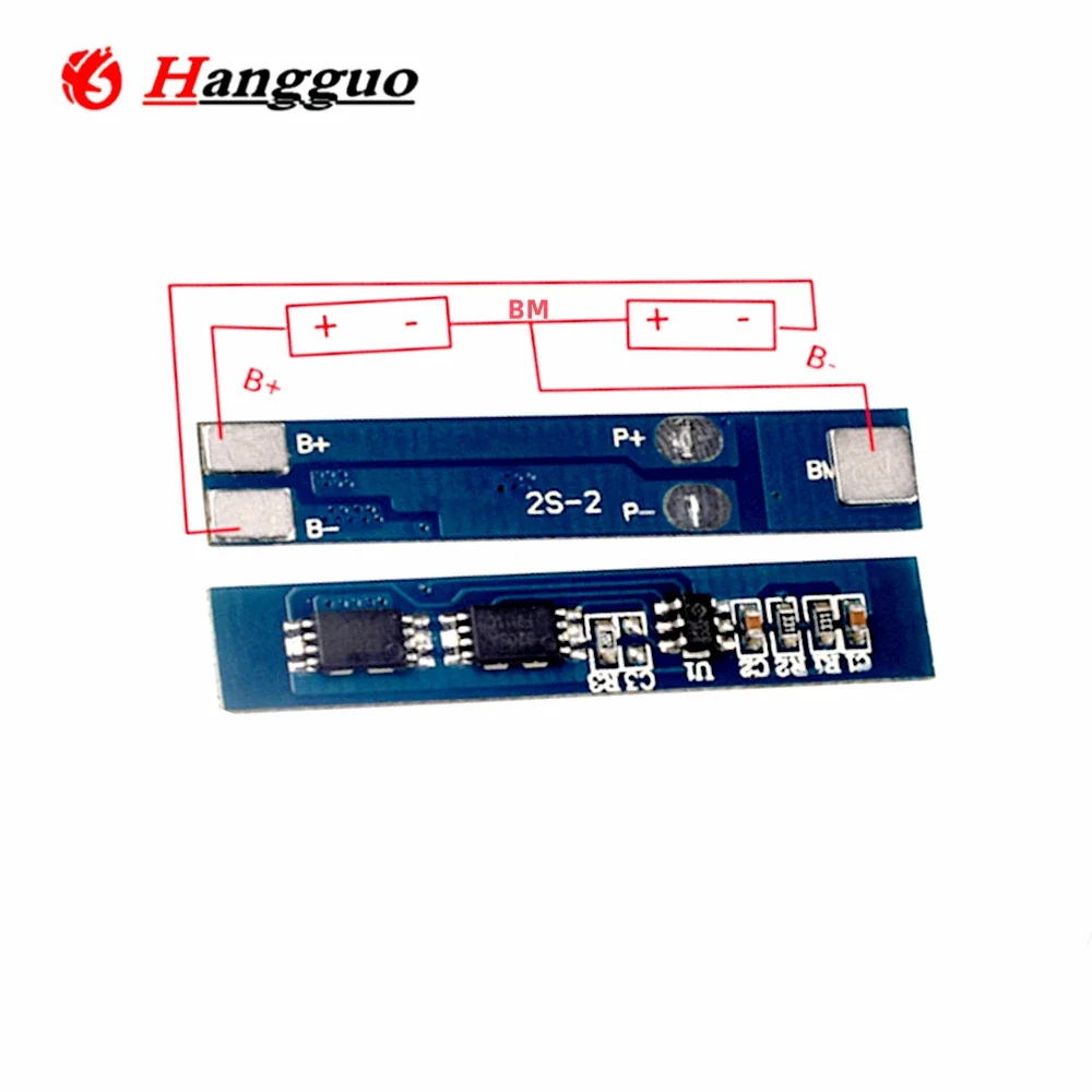 5PCS/Lot  2S 3A Li-ion Lithium Battery 7.4v 8.4V 18650 For Charger Protection Board bms pcm for li-ion lipo battery cell pack
