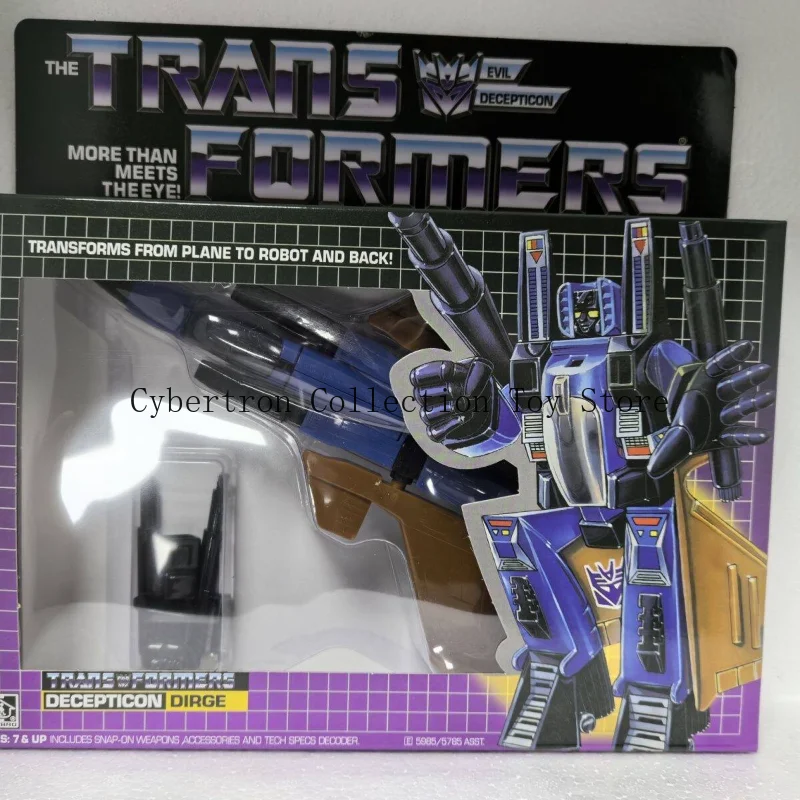 

[В наличии] Трансформирующиеся игрушки G1 Decepticon Dirge Autobot, коллекционная модель, фигурка, игрушка-конструктор