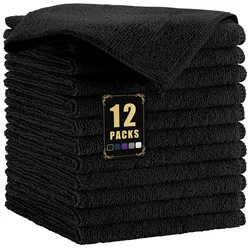 1/6/12Pcs Microfiber Cleaning Cloth Highly Soft and Absorbent Dishcloth Fast Drying Cleaning Rags for Kitchen Window Cars