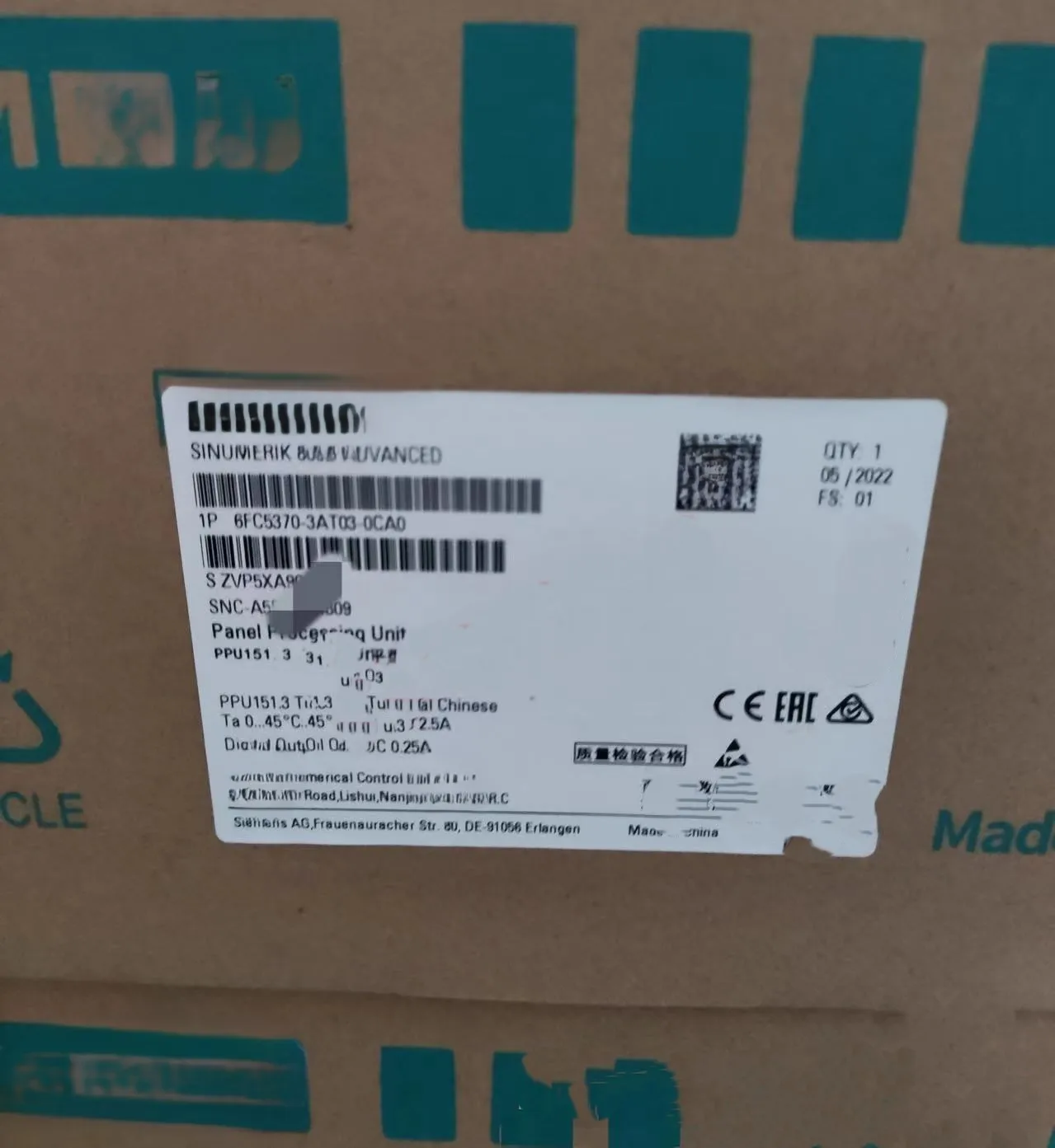 6FC5370-3AT03-0CA0 IN STOCK new warranty 12 months ship fast