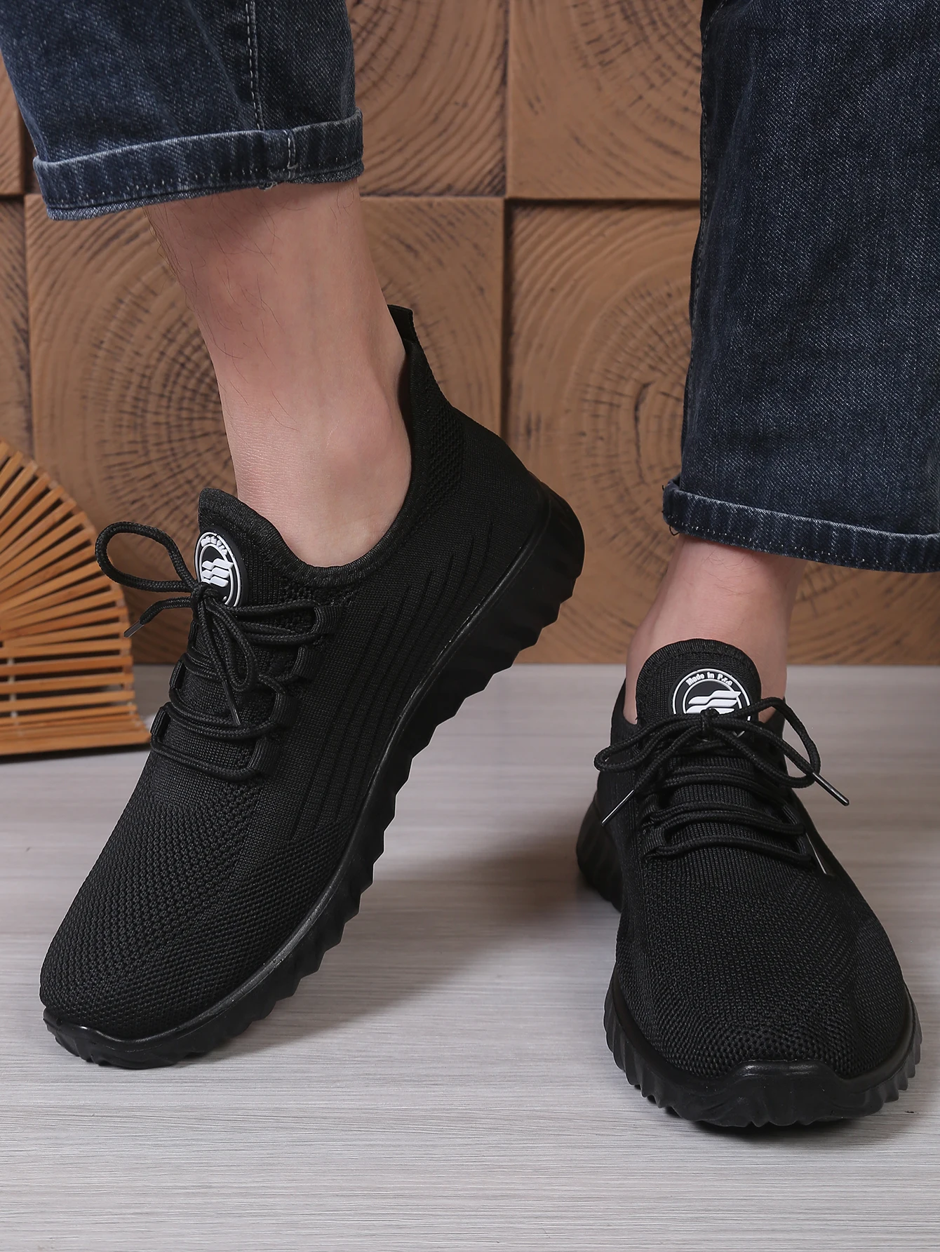 Atmungsaktive Herren-Freizeitschuhe, Vielseitige und Trendige Dad-Schuhe, Weichsohlige Einfache Herrenschuhe für Menschen Mittleren Alters – Detail 9