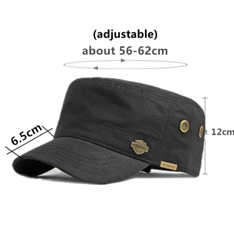 Men's Flat Cap Navy Military Hats gorras 2024 New Fashion Brands Caps For Men Sports Caps Bone Masculino Snapback Hat