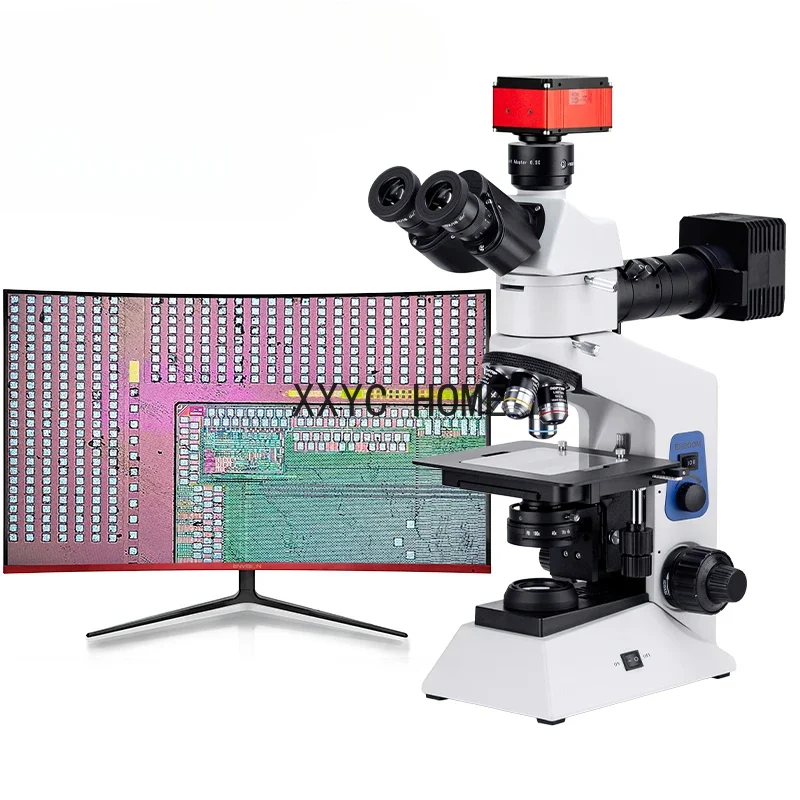 

Verticale Metallografische Microscoop Met Drie Ogen 1000 Keer Meetformaat High-Definition Elektronische Cameravideo