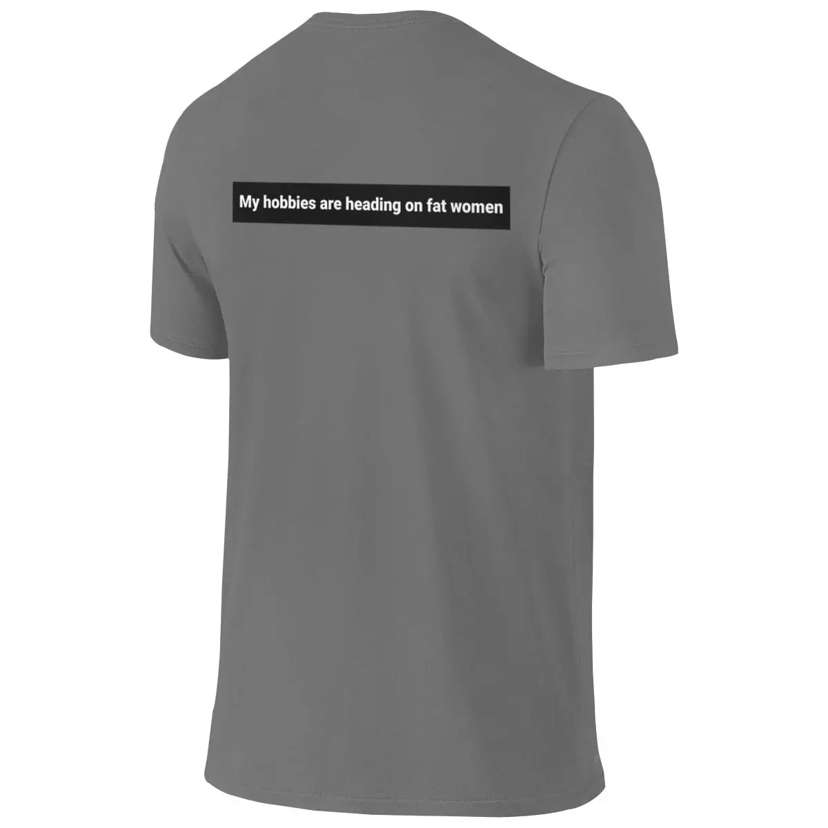 My Hobbies Skin-Friendly Reversible T-shirt Minimalist Vibe Trendy And Personalized Tees