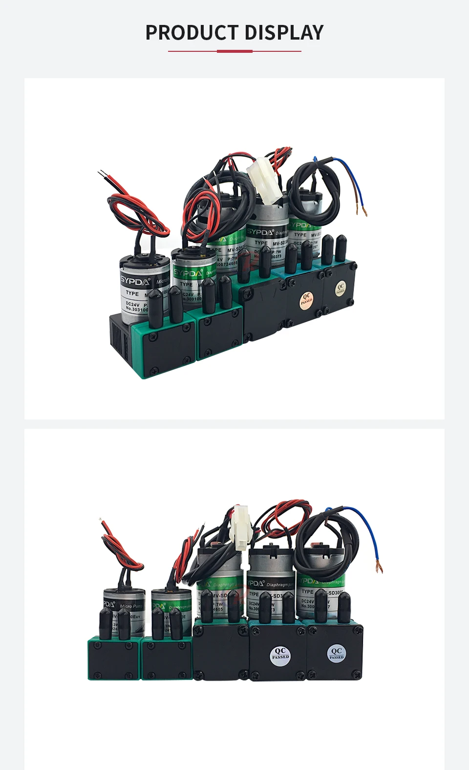 1 Stück Original SYPDA 3W 7W Tintenpumpe MV-SD100Euv MV-SD300Euv MV-SD600E MV-SD700E Mikro-Membranpumpe für Tintenstrahldrucker – Detail 5