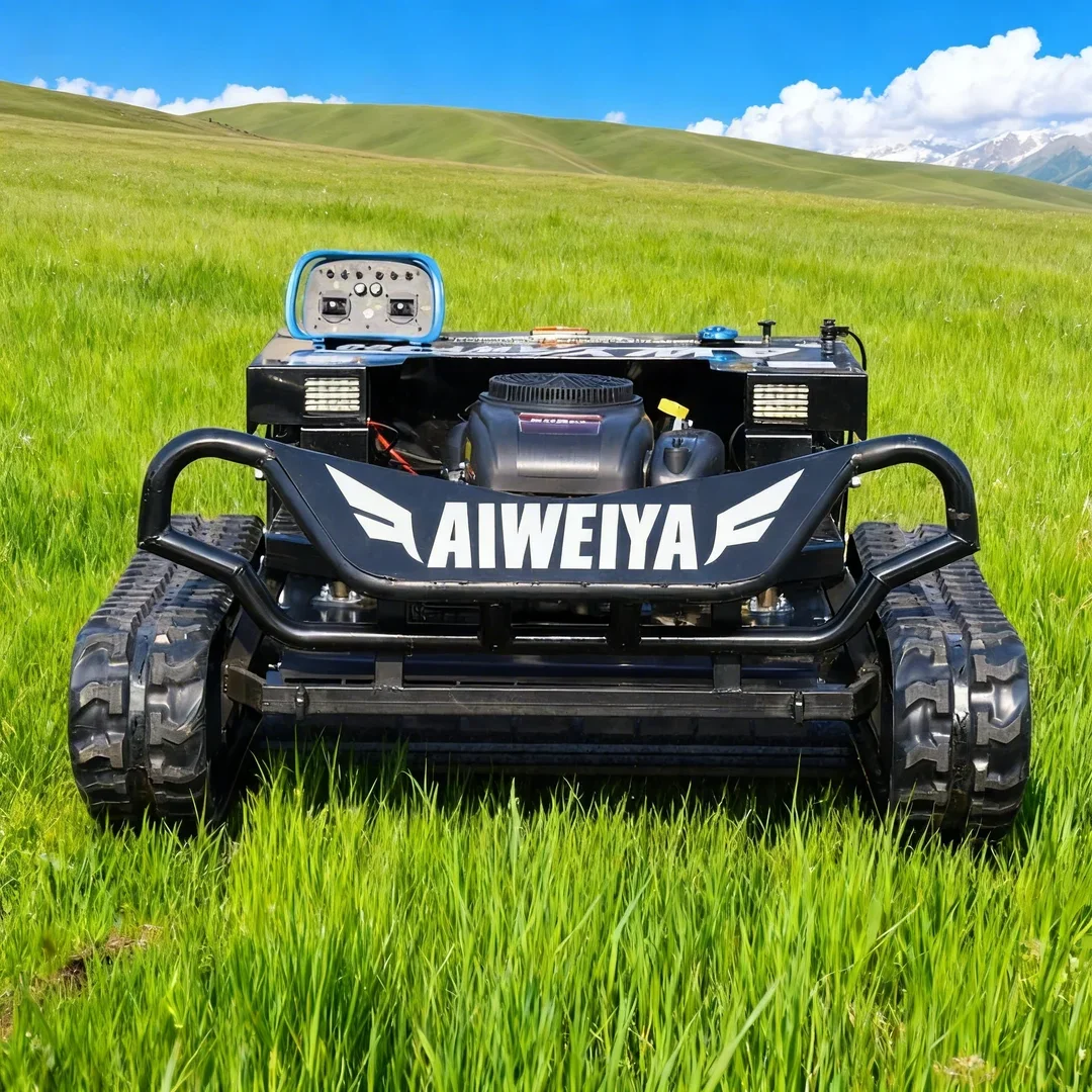 

Customized Euro V Approved All-Terrain Flail Lawn Mower Wireless Remote Control 55° Slope Climbing for Lawn Orchard Farm Yard
