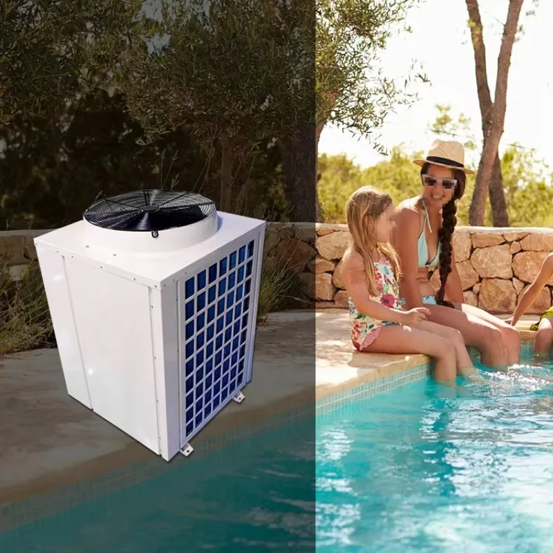 Bomba de Calor Comercial Personalizada de 10kw para Piscina, Fonte de Ar para Água