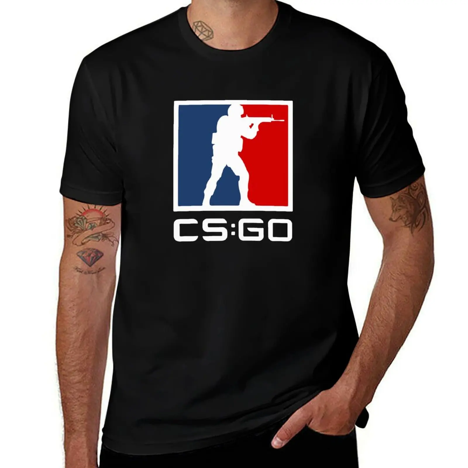 Counter Strike: Global Offensive logo T-Shirt Holiday Outdoor T-Shirt