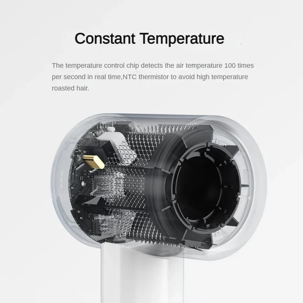 XIAOMI H501 SE Hochgeschwindigkeits-Haartrockner 62 m/s Windgeschwindigkeit Negativ-Ionen-Haarpflege Professioneller trockener 220 V CN-Version Hair Drie – Detail 6