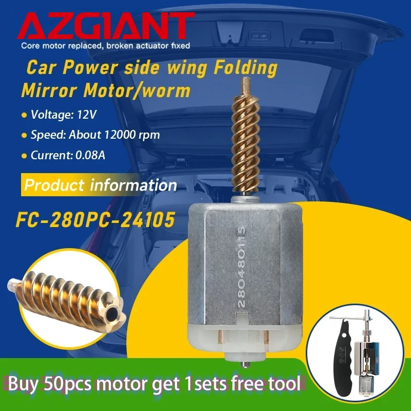 

FC-280PC-24105 Car Electric Tail Tailgate Lower Trunk Lock Block Motor Copper Worm Gear For Kia Sorento/Stinger/Hyundai Palisade